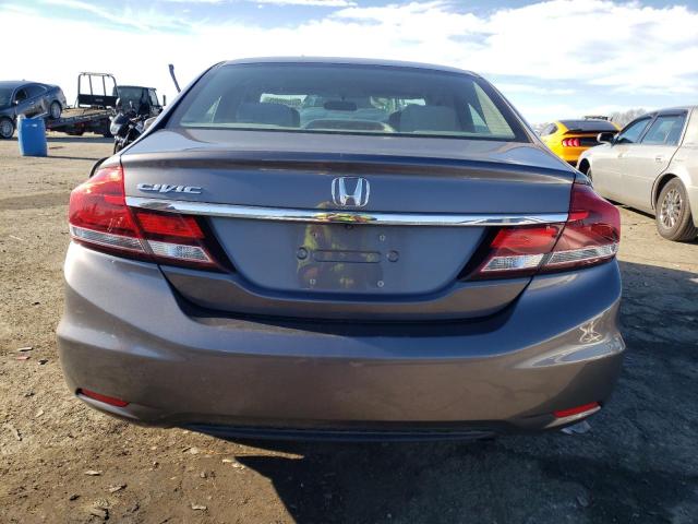 19XFB2F89FE214837 - 2015 HONDA CIVIC EX GRAY photo 6