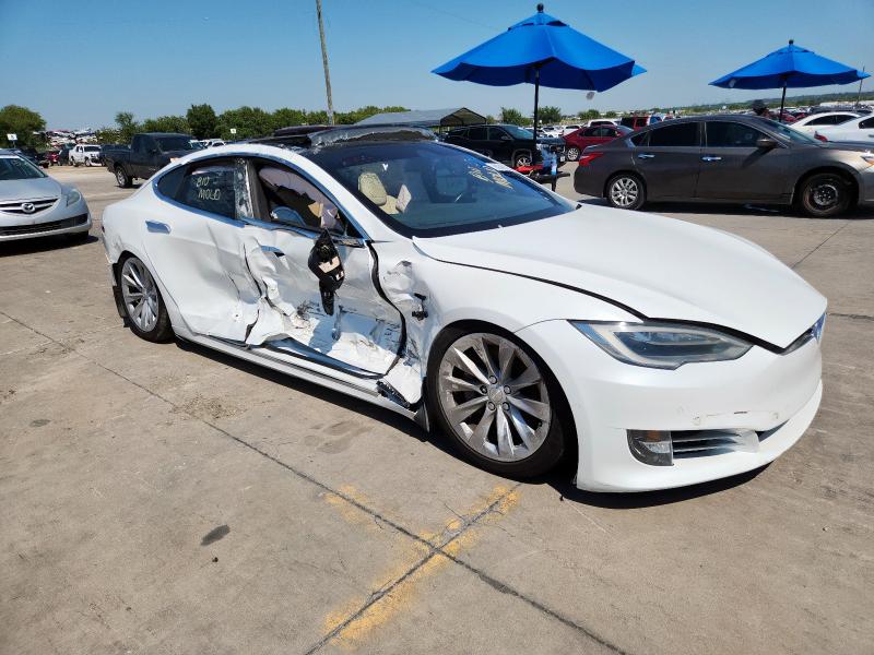 5YJSA1E27HF179026 - 2017 TESLA MODEL S თეთრი ფოტო 4