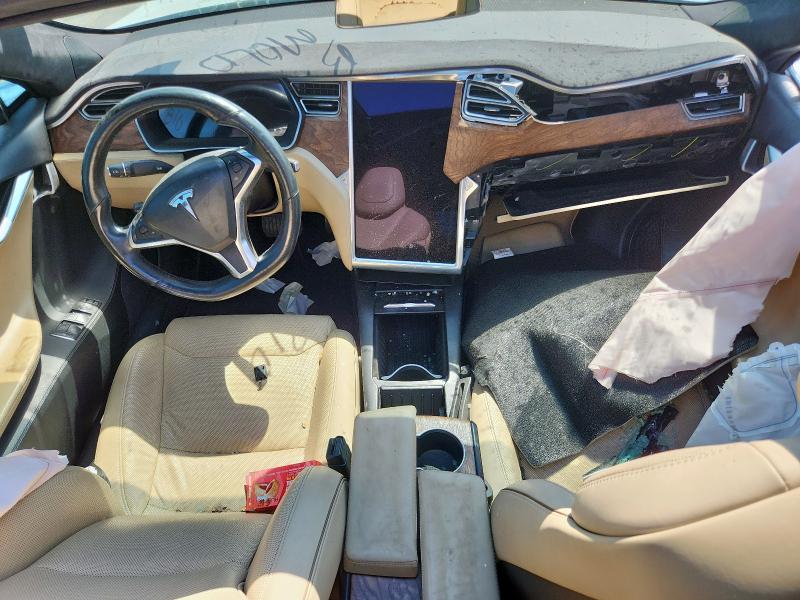 5YJSA1E27HF179026 - 2017 TESLA MODEL S თეთრი ფოტო 8