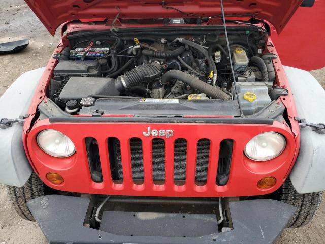 1J4AA2D18AL133406 - 2010 JEEP WRANGLER SPORT RED photo 12