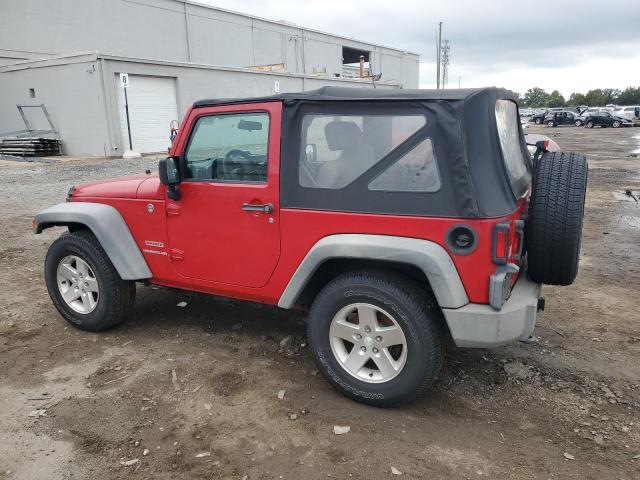 1J4AA2D18AL133406 - 2010 JEEP WRANGLER SPORT RED photo 2