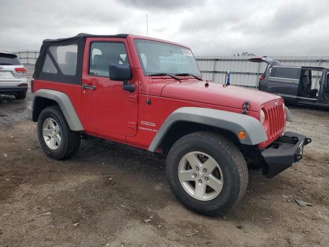 1J4AA2D18AL133406 - 2010 JEEP WRANGLER SPORT RED photo 4