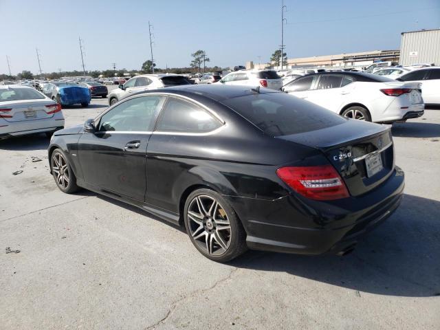 WDDGJ4HB2EG266746 - 2014 MERCEDES-BENZ C 250 BLACK photo 2