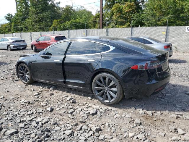 5YJSA1E28HF212115 - 2017 TESLA MODEL S BLACK photo 2