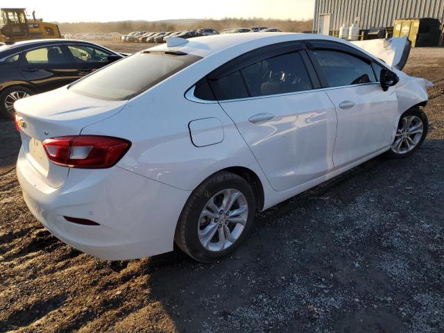 1G1BE5SM5K7131077 - 2019 CHEVROLET CRUZE LT WHITE photo 3