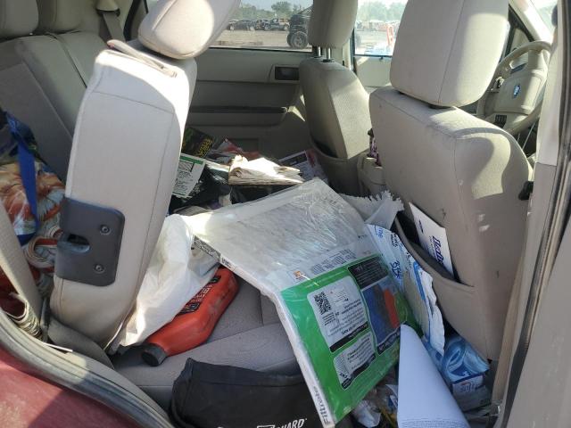 1FMCU9DG0CKB54256 - 2012 FORD ESCAPE XLT 勃艮第红 照片 11