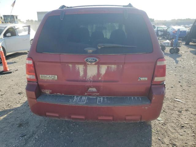 1FMCU9DG0CKB54256 - 2012 FORD ESCAPE XLT 勃艮第红 照片 6