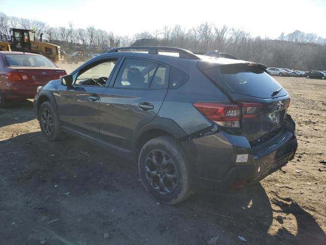 JF2GTHRC3MH356940 - 2021 SUBARU CROSSTREK SPORT GRAY photo 2