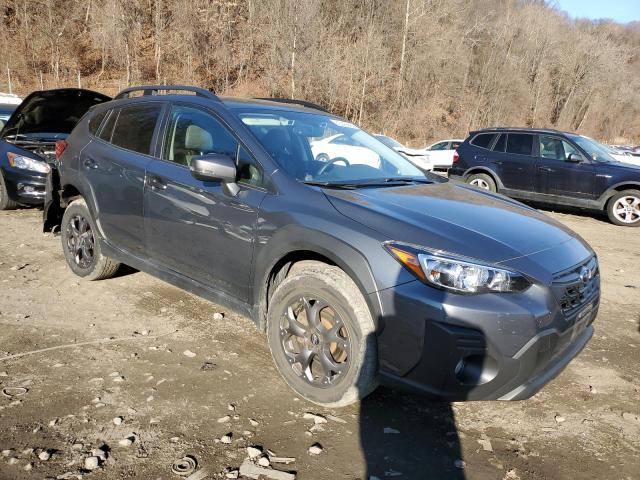 JF2GTHRC3MH356940 - 2021 SUBARU CROSSTREK SPORT GRAY photo 4