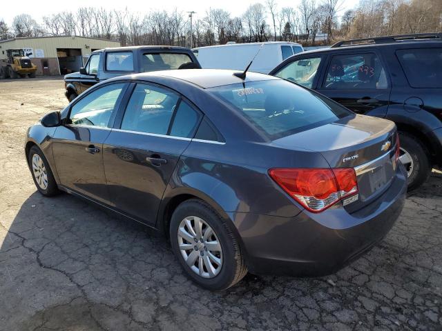 1G1PC5SH2B7152225 - 2011 CHEVROLET CRUZE LS GRAY photo 2