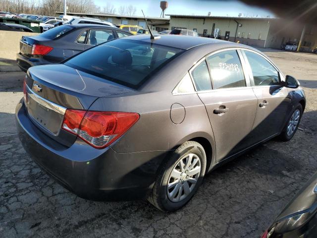 1G1PC5SH2B7152225 - 2011 CHEVROLET CRUZE LS GRAY photo 3