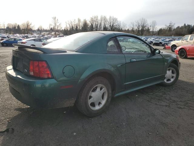 1FAFP4043YF125735 - 2000 FORD MUSTANG GREEN photo 3