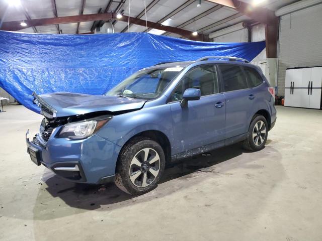 JF2SJARC6HH422085 - 2017 SUBARU FORESTER 2.5I LIMITED BLUE photo 1