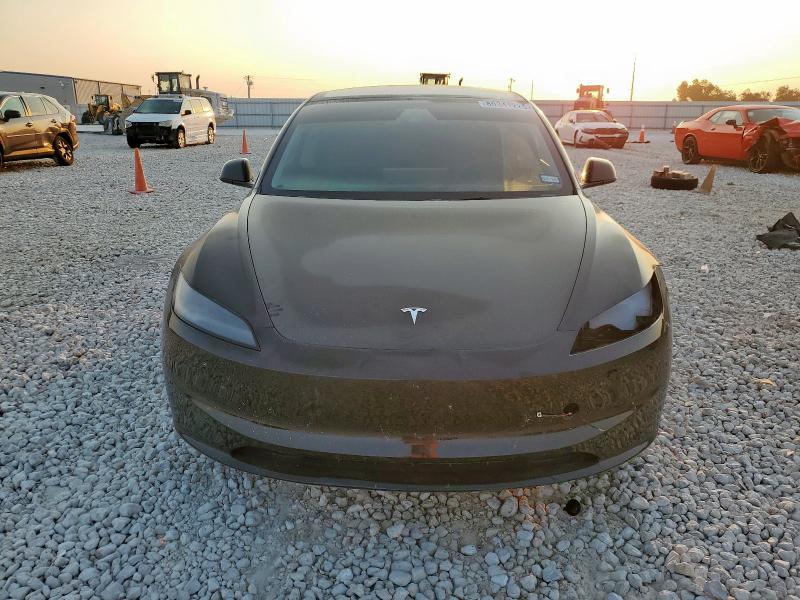 5YJ3E1EA3SF981127 - 2025 TESLA MODEL 3 BLACK photo 5