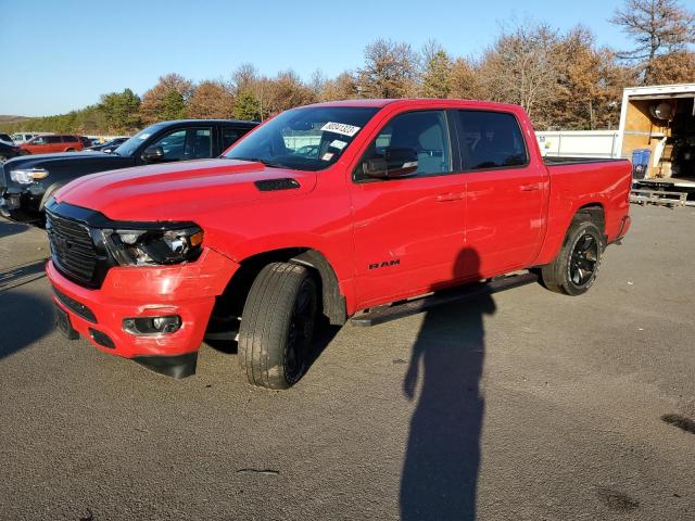 1C6SRFFT4MN673327 - 2021 RAM 1500 BIG HORN/LONE STAR RED photo 1