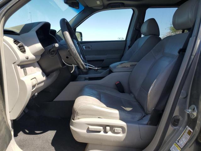 5FNYF38539B015416 - 2009 HONDA PILOT EXL GRAY photo 7