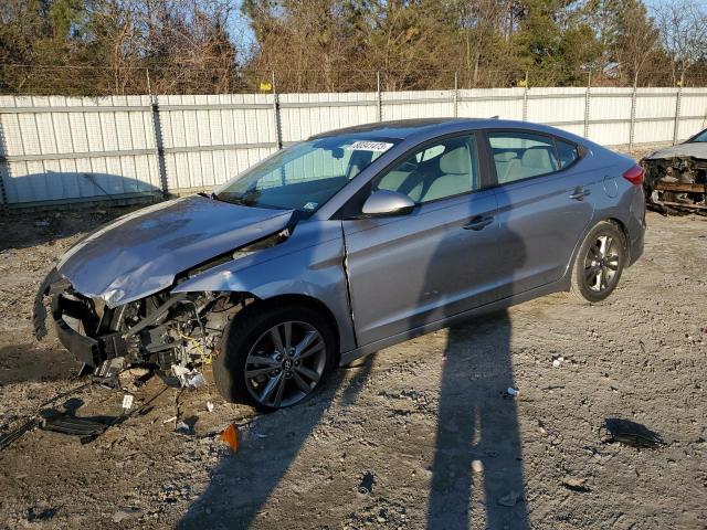 5NPD84LF6HH088066 - 2017 HYUNDAI ELANTRA SE SILVER photo 1