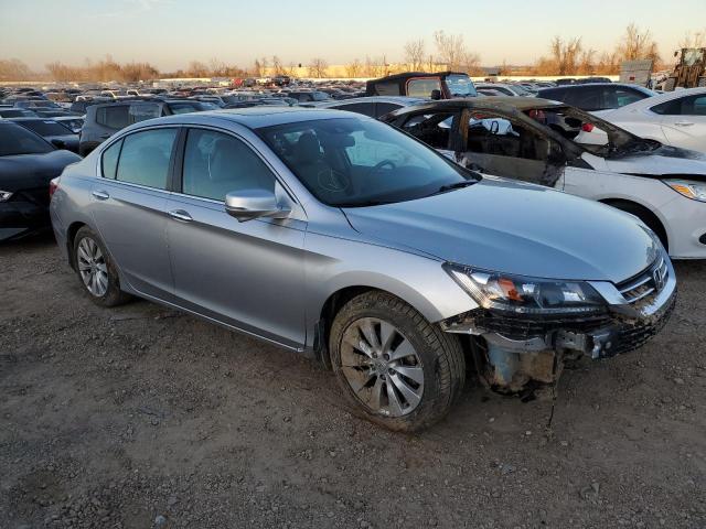 1HGCR2F89EA244809 - 2014 HONDA ACCORD EXL SILVER photo 4