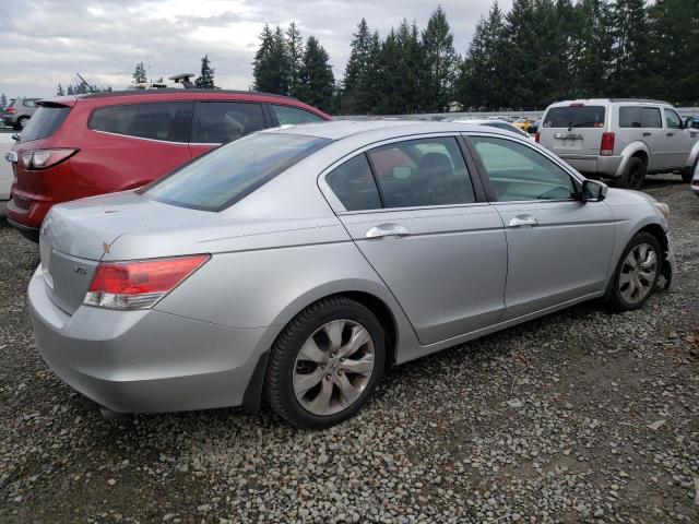 1HGCP36849A031056 - 2009 HONDA ACCORD EXL SILVER photo 3