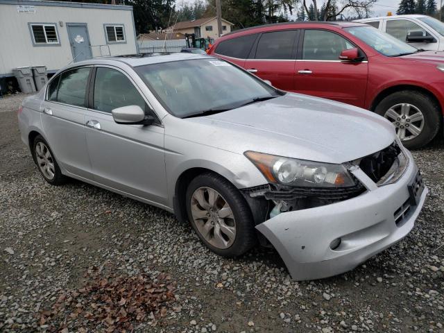 1HGCP36849A031056 - 2009 HONDA ACCORD EXL SILVER photo 4