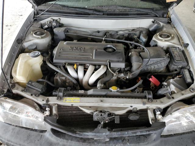 1NXBR18EXYZ347811 - 2000 TOYOTA COROLLA VE Silber Foto 11