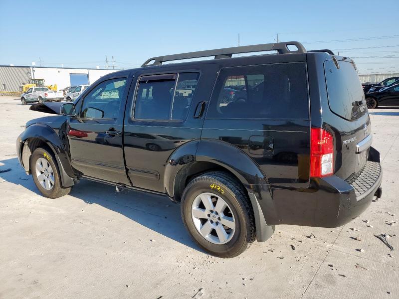 5N1AR1NN3BC614266 - 2011 NISSAN PATHFINDER S أسود صورة 2