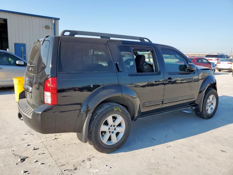 5N1AR1NN3BC614266 - 2011 NISSAN PATHFINDER S أسود صورة 3