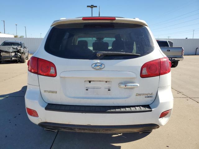 5NMSH13E57H127903 - 2007 HYUNDAI SANTA FE SE WHITE photo 6