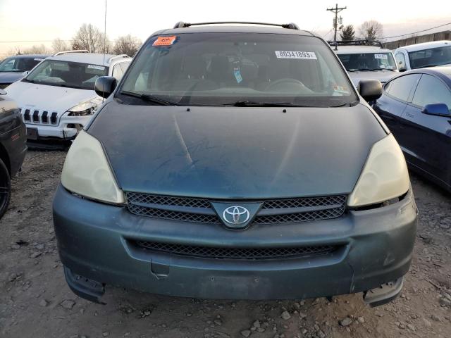 5TDZA23C45S310632 - 2005 TOYOTA SIENNA CE GRAY photo 5