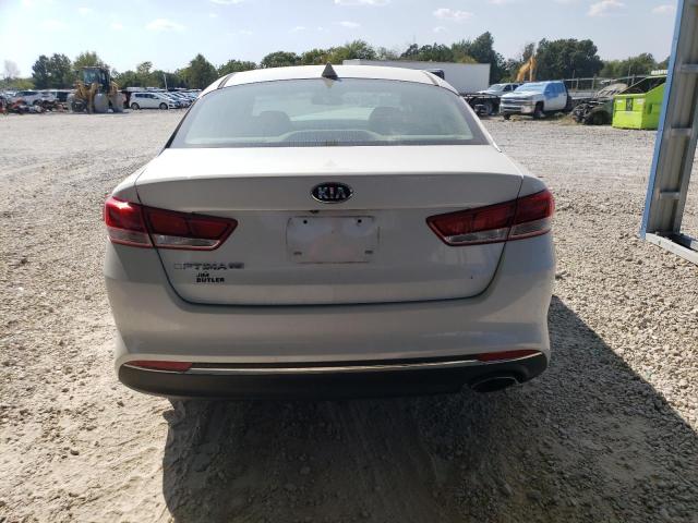 5XXGT4L34JG196236 - 2018 KIA OPTIMA LX WHITE photo 6