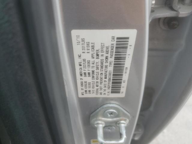 1HGCP2F66BA038931 - 2011 HONDA ACCORD SE SILVER photo 13