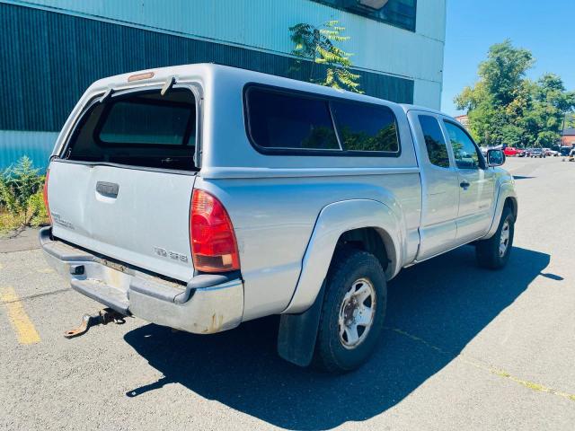 5TEUU42N18Z578674 - 2008 TOYOTA TACOMA ACCESS CAB GRAY photo 4