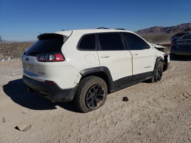 1C4PJMBN3KD191596 - 2019 JEEP CHEROKEE TRAILHAWK WHITE photo 3