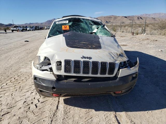 1C4PJMBN3KD191596 - 2019 JEEP CHEROKEE TRAILHAWK WHITE photo 5