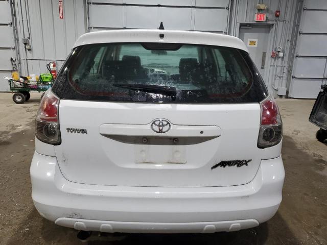 2T1KR32E17C667703 - 2007 TOYOTA COROLLA MA XR WHITE photo 6