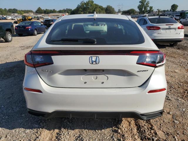19XFL2H83RE011537 - 2024 HONDA CIVIC SPORT WHITE photo 6