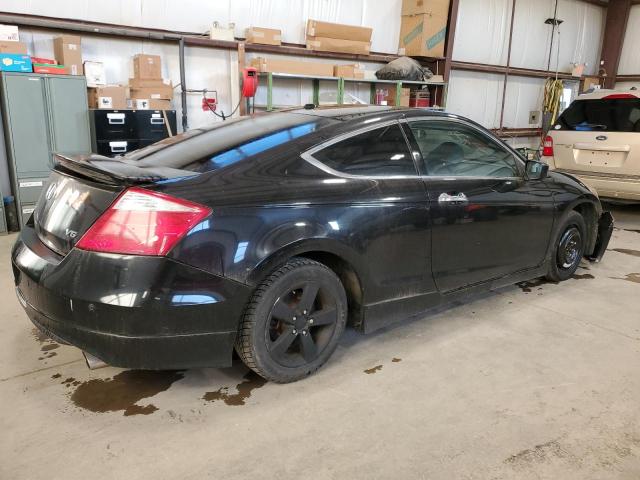 1HGCS21838A801018 - 2008 HONDA ACCORD EXL BLACK photo 3