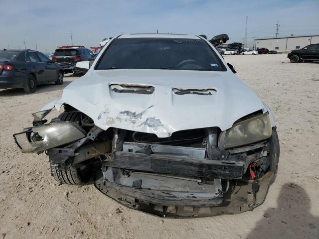 6G2ER57739L227312 - 2009 PONTIAC G8 WHITE photo 5