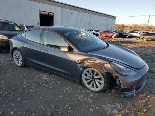 5YJ3E1EB5NF204025 - 2022 TESLA MODEL 3 CHARCOAL photo 4