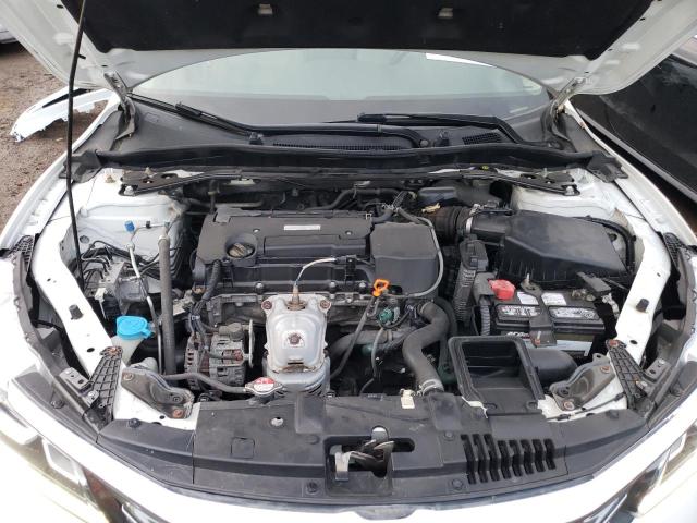 1HGCR2F8XGA107011 - 2016 HONDA ACCORD EXL WHITE photo 11