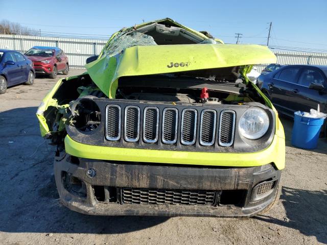 ZACCJBAB2JPH85364 - 2018 JEEP RENEGADE SPORT GREEN photo 5