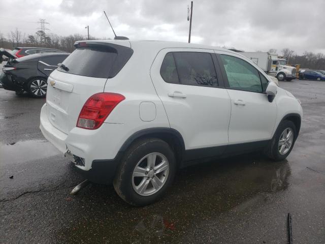 KL7CJKSB3MB306394 - 2021 CHEVROLET TRAX LS WHITE photo 3