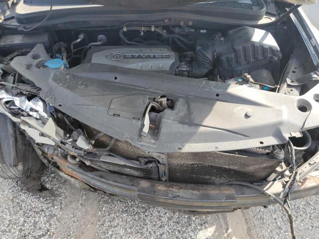 2HNYD28639H005157 - 2009 ACURA MDX TECHNOLOGY შავი ფოტო 12