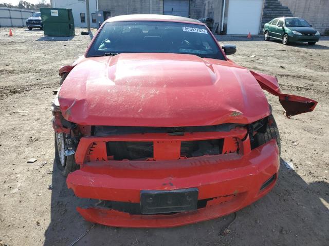 1ZVBP8EM3B5150492 - 2011 FORD MUSTANG RED photo 5