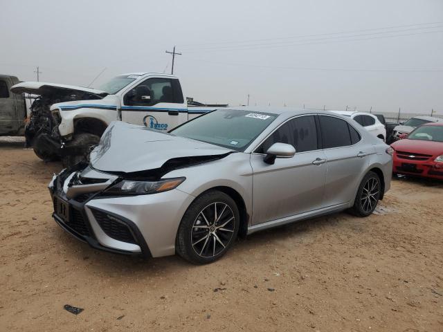 4T1T11AK1PU778662 - 2023 TOYOTA CAMRY SE NIGHT SHADE SILVER photo 1