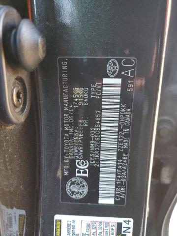 2T1KR32E65C854853 - 2005 TOYOTA COROLLA MA XR CHARCOAL photo 12