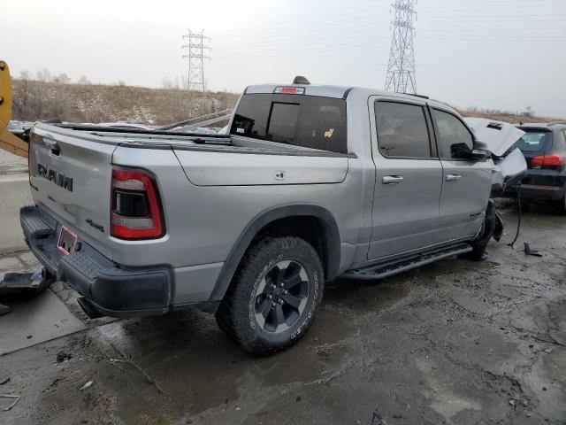 1C6SRFLT0KN692748 - 2019 RAM 1500 REBEL SILVER photo 3