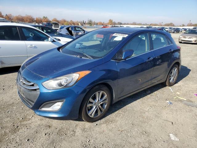 KMHD35LH0FU235485 - 2015 HYUNDAI ELANTRA GT BLUE photo 1