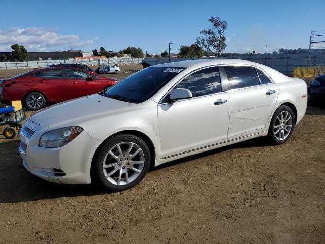 1G1ZE5E12BF287597 - 2011 CHEVROLET MALIBU LTZ WHITE photo 1