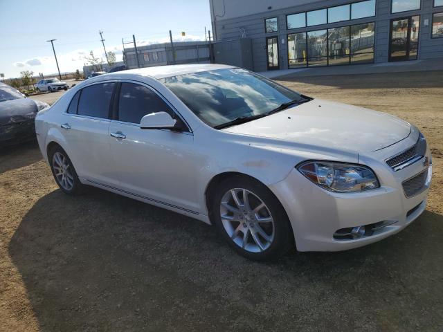 1G1ZE5E12BF287597 - 2011 CHEVROLET MALIBU LTZ WHITE photo 4